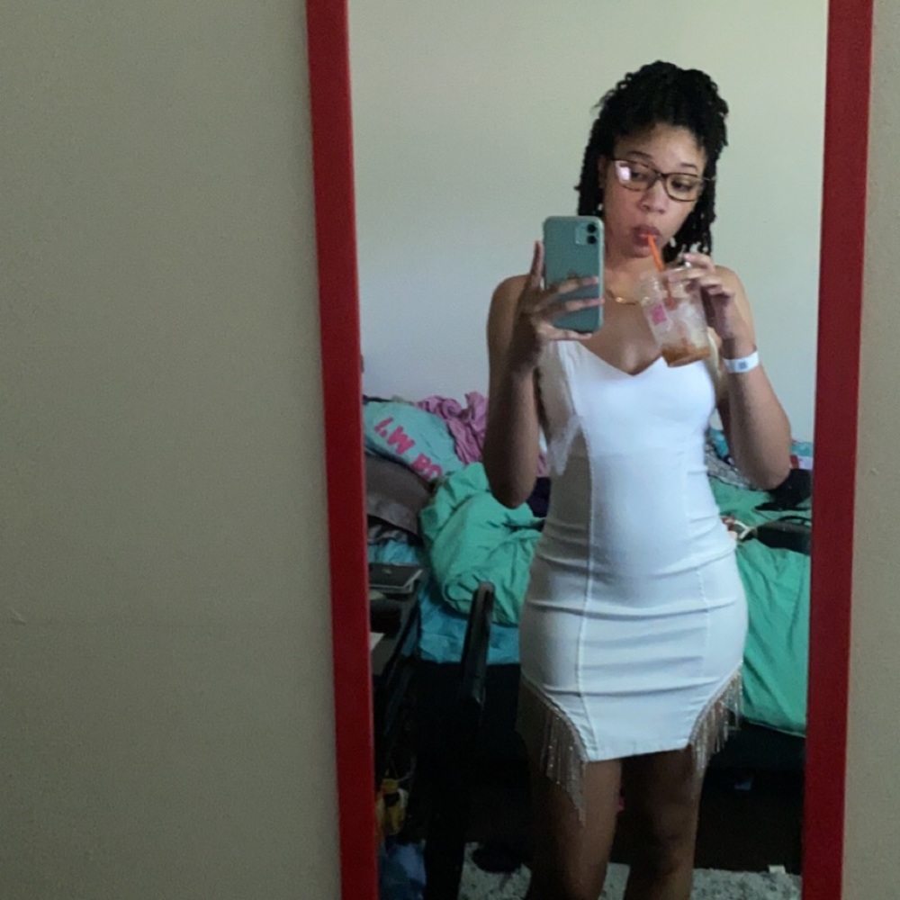 Stolen Hearts Mini Dress FASHION NOVA